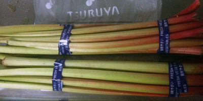 久しぶりのルバーブ