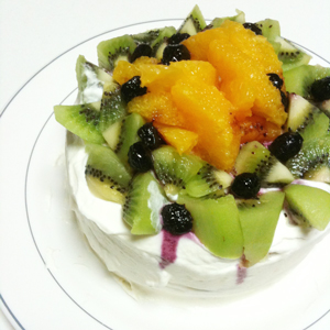 10月の誕生日ケーキ