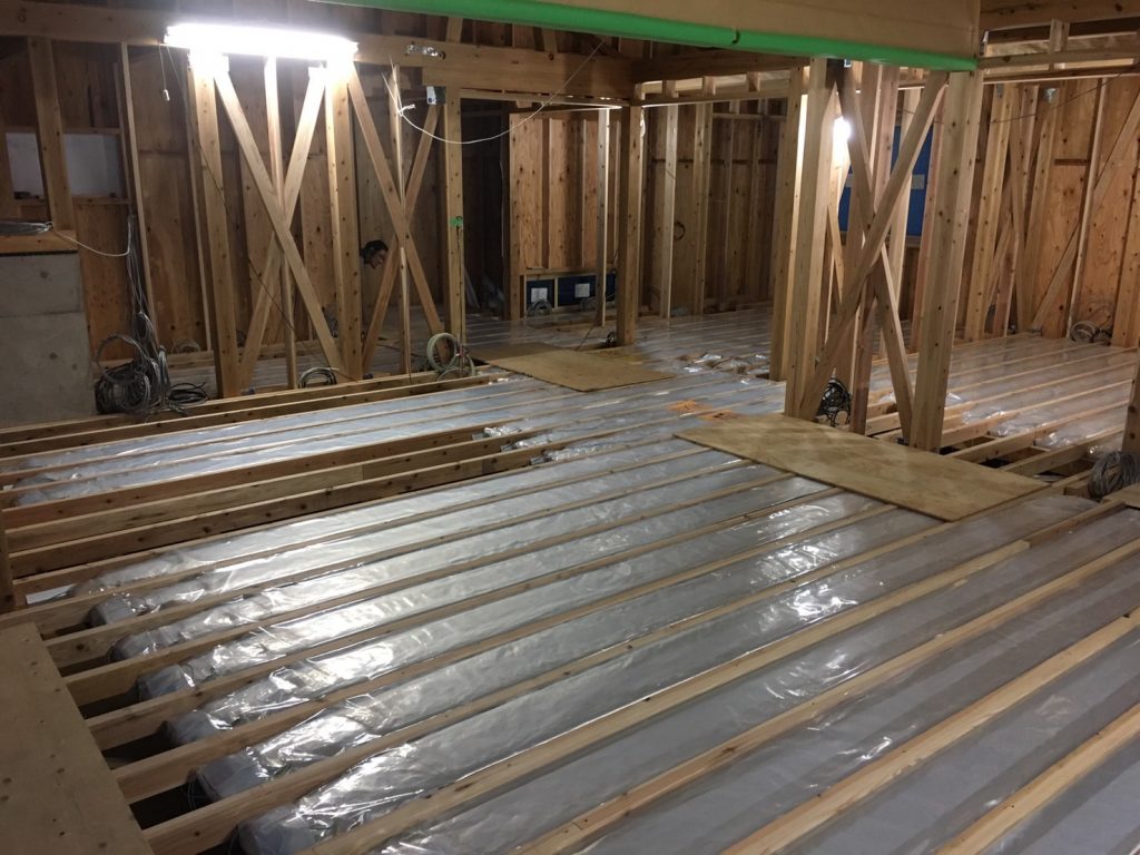 エアアクアの工事